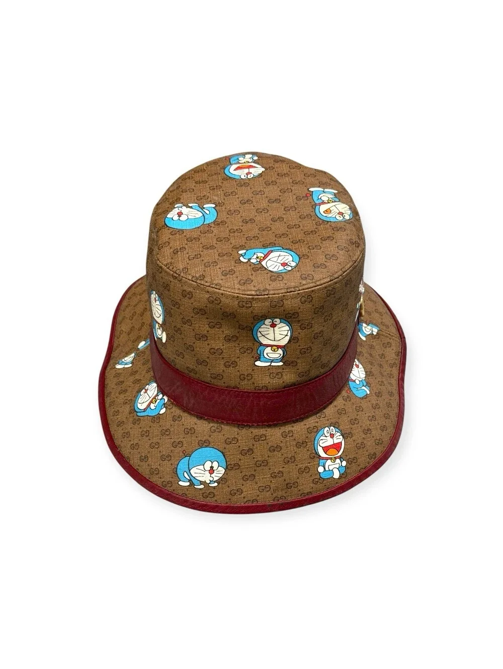Authentic Gucci Doraemon Collaboration Bucket Hat Limited Edition Size XL